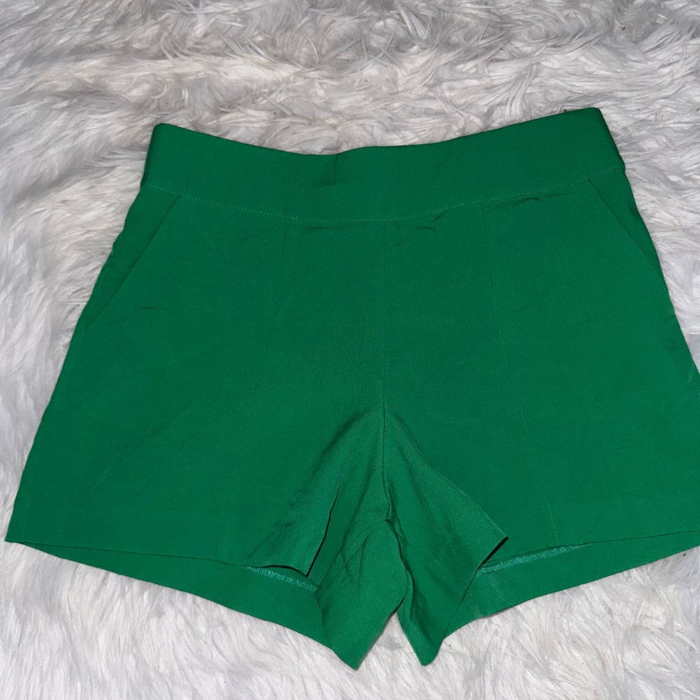 Green Women's Shorts